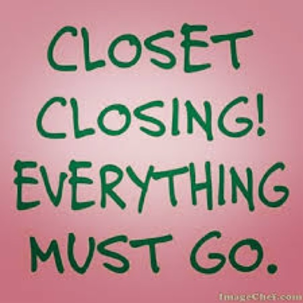 🌟🛍️Closet Closing